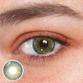 Lentes de contato coloridas verdes Anita